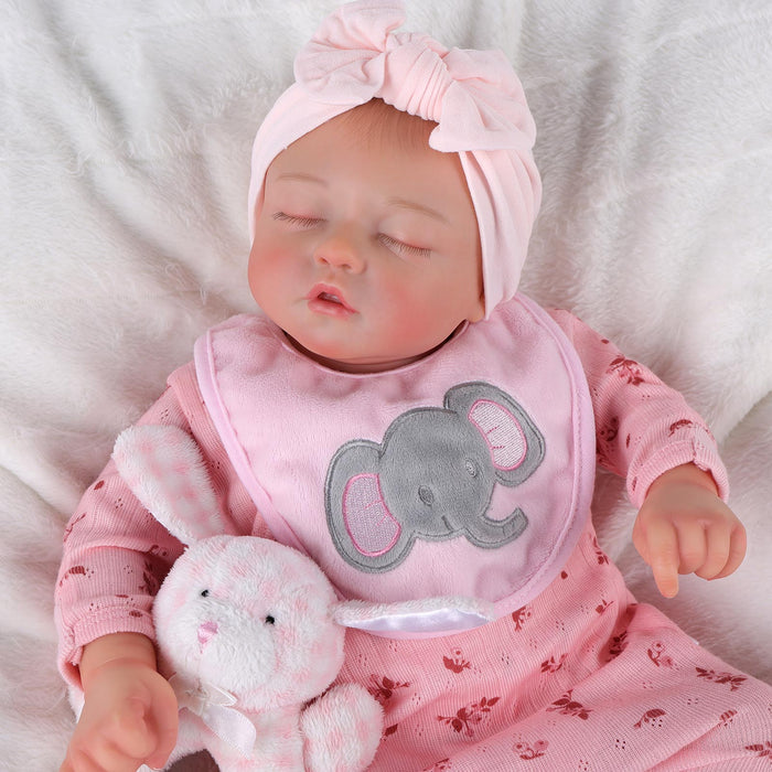 Babeside 17'' Reborn Baby Doll Girl Suzy - Vinyl Body