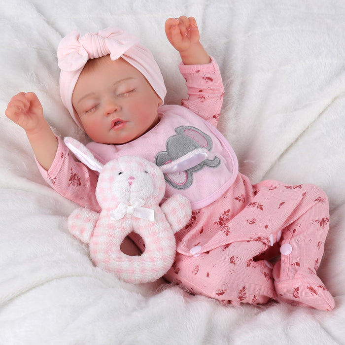 Babeside 17'' Reborn Baby Doll Girl Suzy - Vinyl Body