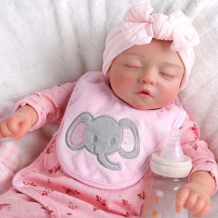 Babeside 17'' Reborn Baby Doll Girl Suzy - Vinyl Body