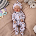 Babeside 17" Reborn Toddler Baby Dolls Smile Asleep Girl Twinnie