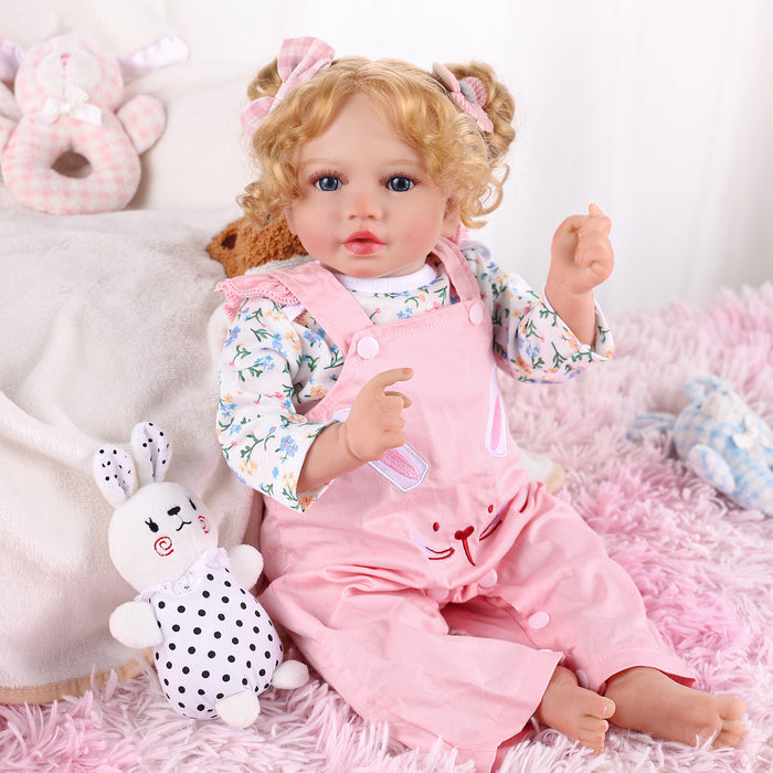 Babeside 20'' Cutest Realistic Blonde Reborn Baby Doll Girl Callie