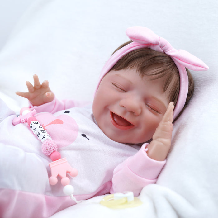 Babeside 20'' Cutest Realistic Blonde Reborn Baby Doll Girl Miley That Look Real