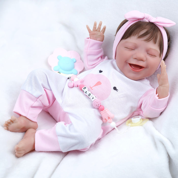 Babeside 20'' Cutest Realistic Blonde Reborn Baby Doll Girl Miley That Look Real