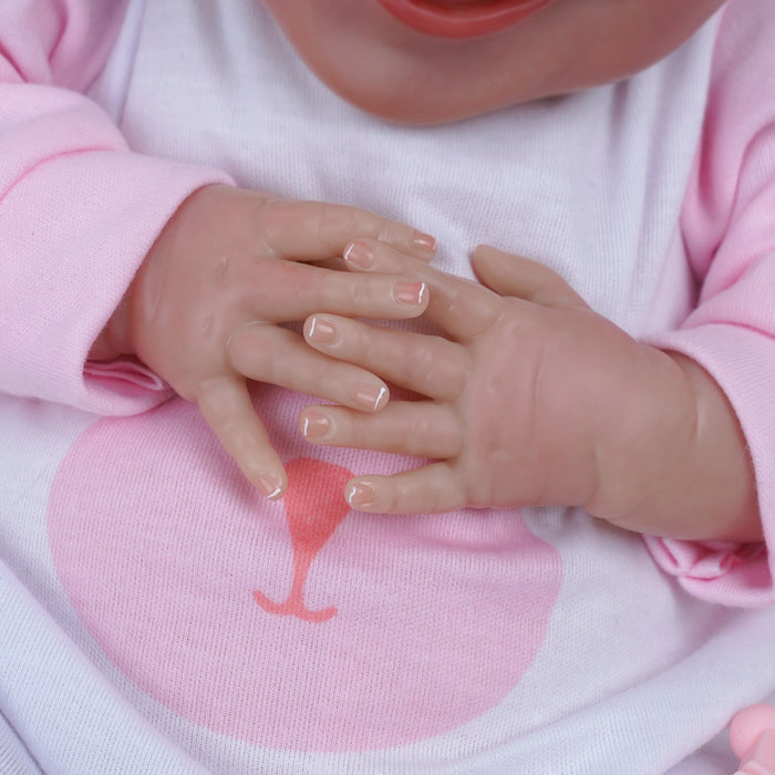 Babeside 20'' Cutest Realistic Blonde Reborn Baby Doll Girl Miley That Look Real