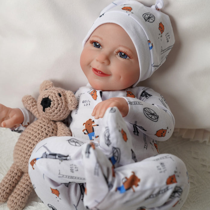 Babeside 20'' Cutest Realistic Reborn Baby Doll Boy Asher Looks Real