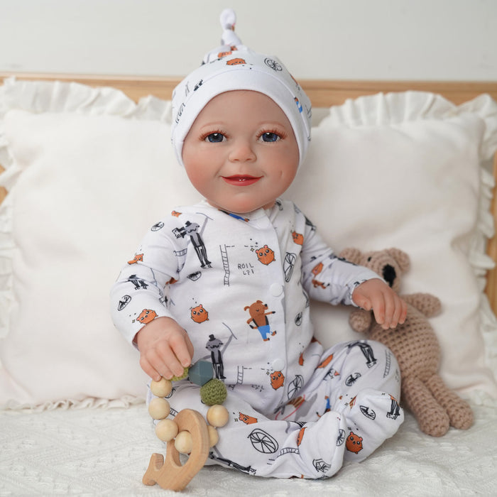 Babeside 20'' Cutest Realistic Reborn Baby Doll Boy Asher Looks Real
