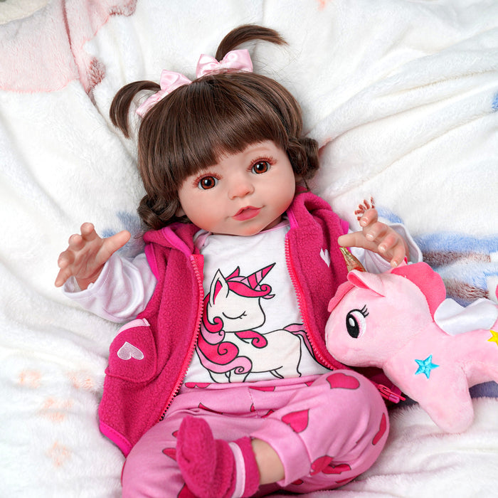 Babeside 20'' Cutest Realistic Reborn Baby Doll Girl Elise