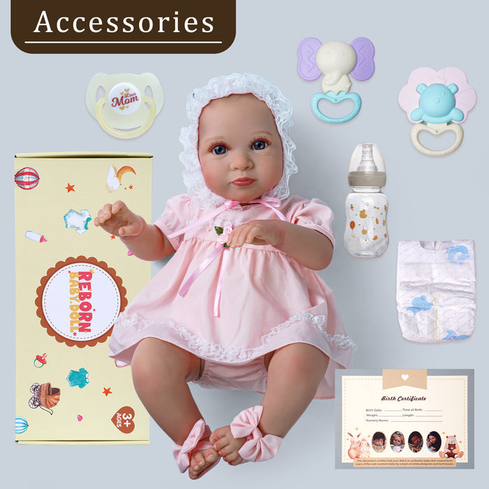 Babeside 20'' Cutest Realistic Reborn Baby Doll Girl Melody that Look Real