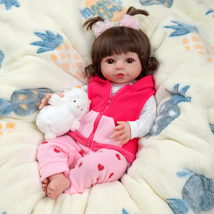 Babeside 20'' Cutest Realistic Reborn Baby Doll Pink Girl Elise