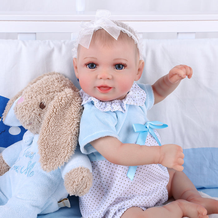 Babeside 20 Inch Lifelike Reborn Baby Dolls Girl Aira Real Baby Feeling Realistic
