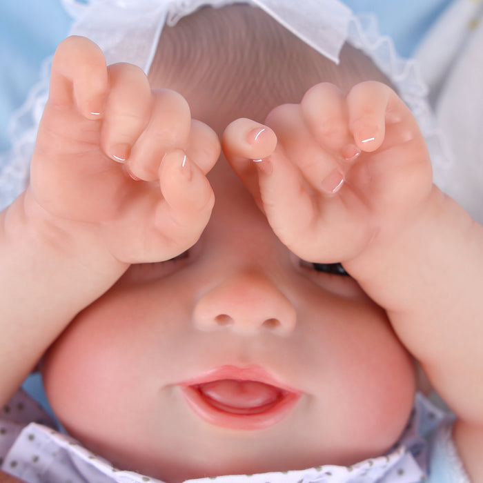 Babeside 20 Inch Lifelike Reborn Baby Dolls Girl Aira Real Baby Feeling Realistic