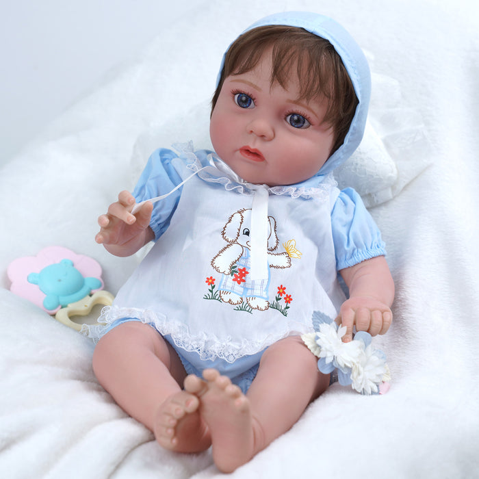 Babeside  20'' Lifelike Reborn Girl Baby Dolls Doris  - Real Life Poseable Toddler Baby