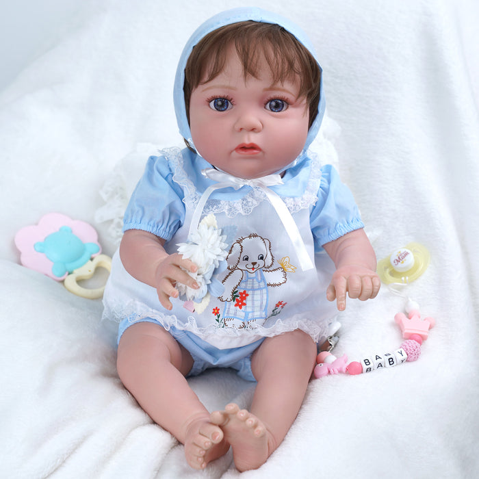 Babeside  20'' Lifelike Reborn Girl Baby Dolls Doris  - Real Life Poseable Toddler Baby