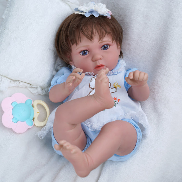 Babeside  20'' Lifelike Reborn Girl Baby Dolls Doris  - Real Life Poseable Toddler Baby