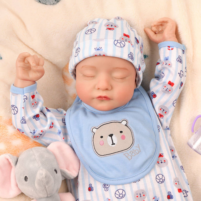 Babeside 20" Realistic Infant Baby Doll Bear Boy Star