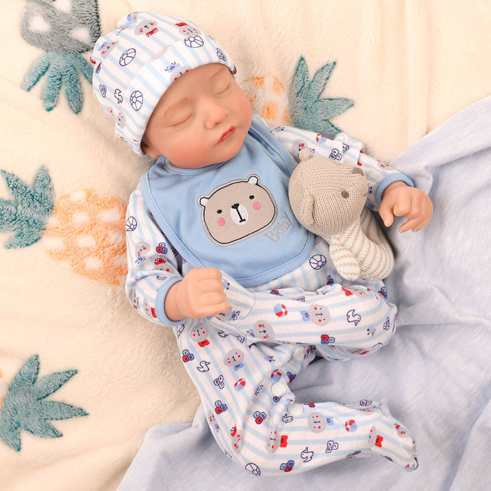 Babeside 20" Realistic Infant Baby Doll Bear Boy Star