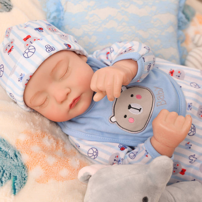 Babeside 20" Realistic Infant Baby Doll Bear Boy Star