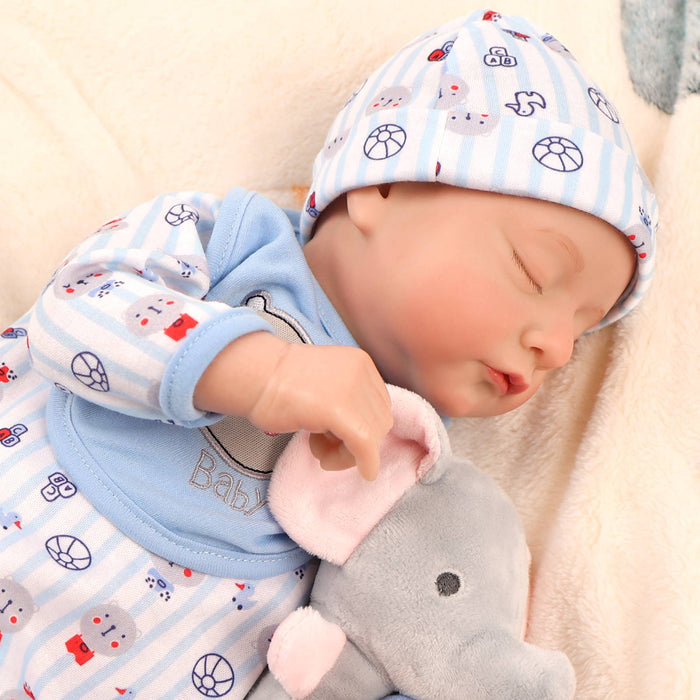 Babeside 20" Realistic Infant Baby Doll Bear Boy Star