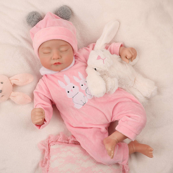 Babeside 20" Realistic Infant Truly Reborn Baby Doll Pink Girl Star