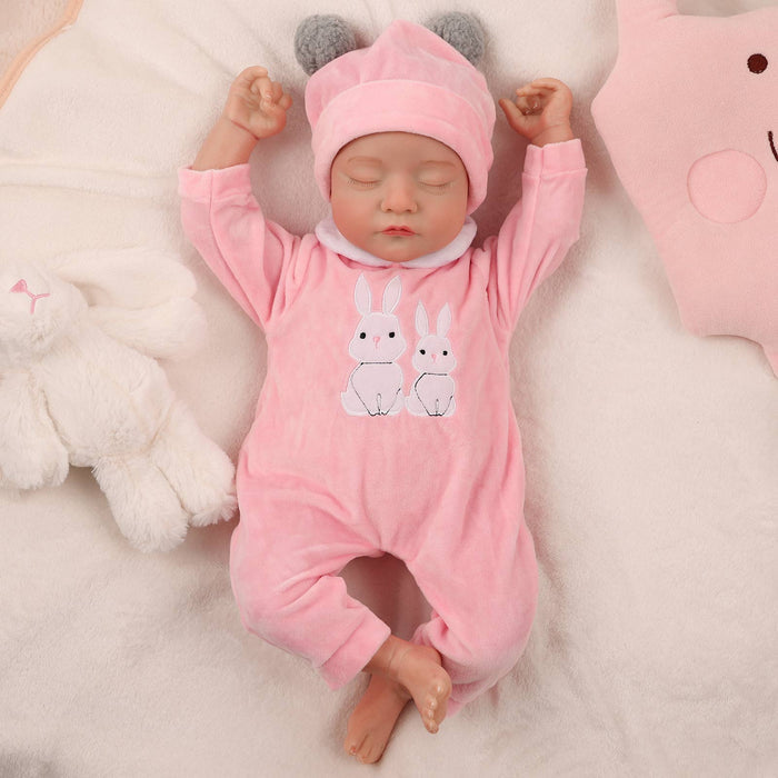 Babeside 20" Realistic Infant Truly Reborn Baby Doll Pink Girl Star