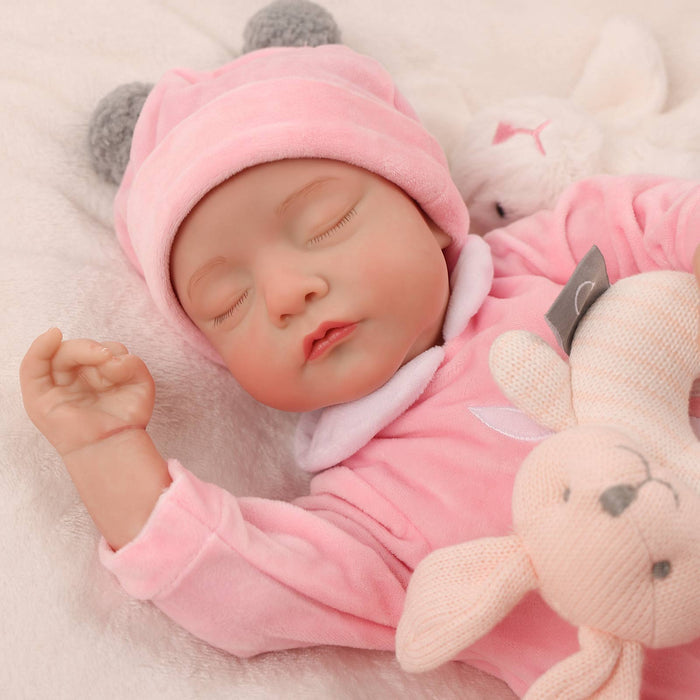 Babeside 20" Realistic Infant Truly Reborn Baby Doll Pink Girl Star
