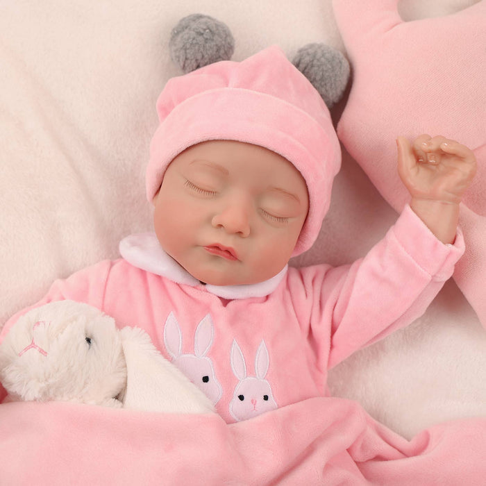 Babeside 20" Realistic Infant Truly Reborn Baby Doll Pink Girl Star