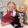 Babeside 20'' Realistic Reborn Baby Girl Doll Blue Eyes Twins Callie&Daimon