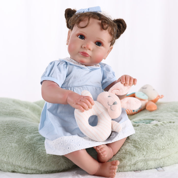Babeside 20'' Reborn Toddler Baby Baby Girls Doll Named Blue Melody