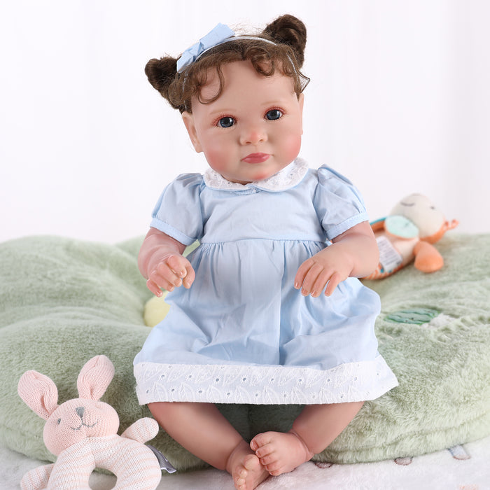 Babeside 20'' Reborn Toddler Baby Baby Girls Doll Named Blue Melody