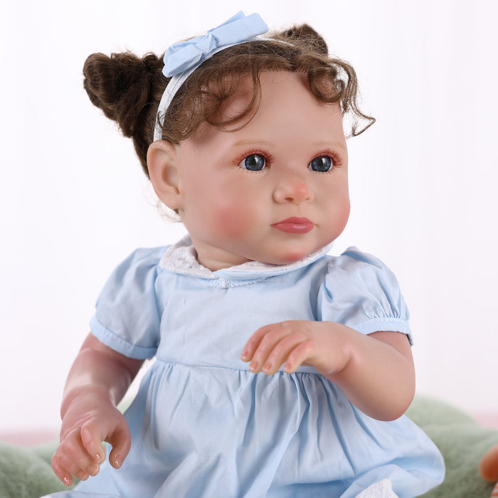 Babeside 20'' Reborn Toddler Baby Baby Girls Doll Named Blue Melody