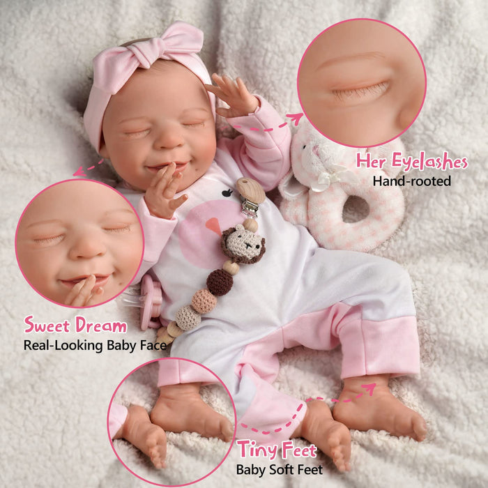 Babeside 20" Sleeping Infant Girl Angel