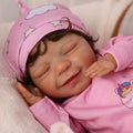 Babeside 20" Sleeping Infant Pink Unicorn Jumpsuit Girl Angel