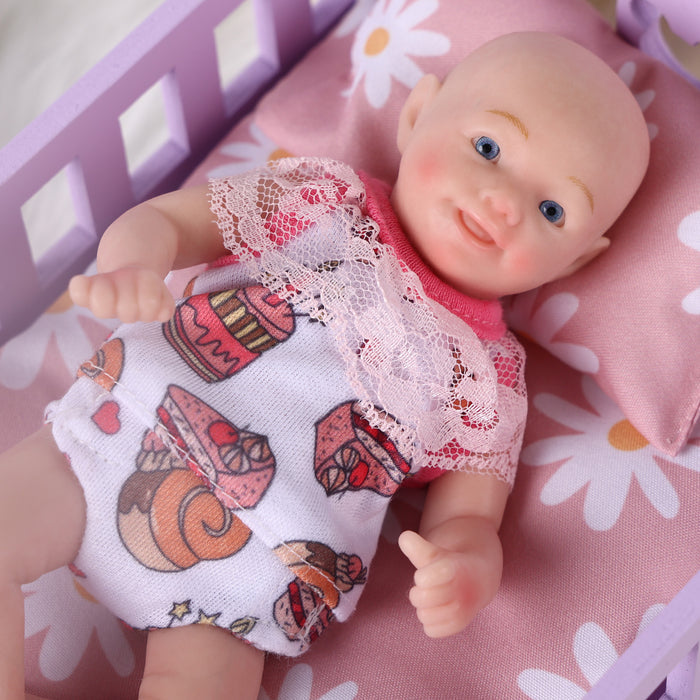 Babeside 6" Full Silicone Reborn Baby Dolls Girl or Boy Zayn