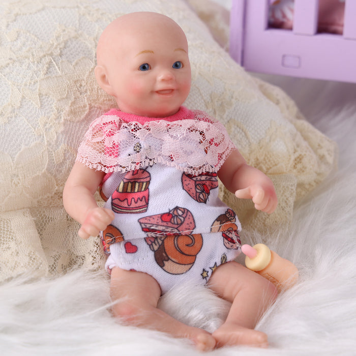 Babeside 6" Full Silicone Reborn Baby Dolls Girl or Boy Zayn