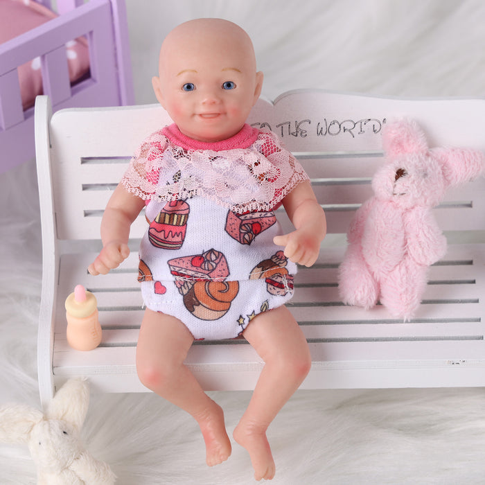 Babeside 6" Full Silicone Reborn Baby Dolls Girl or Boy Zayn