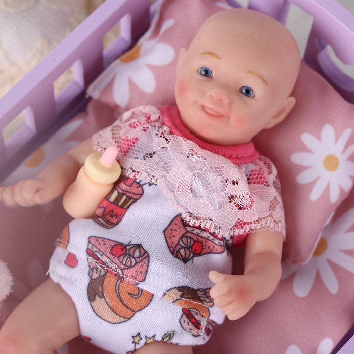 Babeside 6" Full Silicone Reborn Baby Dolls Girl or Boy Zayn