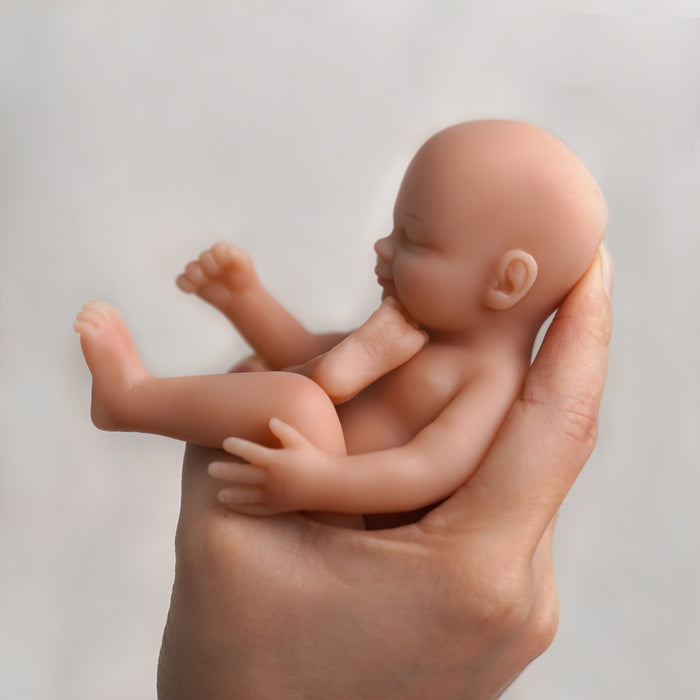 Babeside 6" Full Silicone Sleeping Reborn Baby Girl Skylar