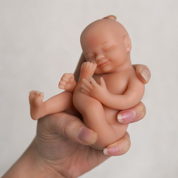Babeside 6" Full Silicone Sleeping Reborn Baby Girl Skylar