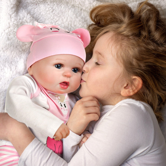 Babeside Bailyn 20'' Cutest Realistic Reborn Baby Doll Girl That Look Real with Heartbeat Coos and Breath