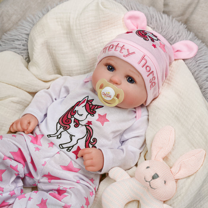 Babeside Bailyn 20'' Cutest Realistic Reborn Baby Doll Pretty Horse Girl
