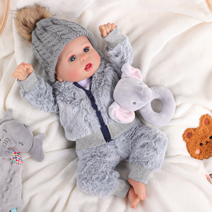 Babeside Bailyn 20'' Cutest Realistic Reborn Baby Doll Winter Boy