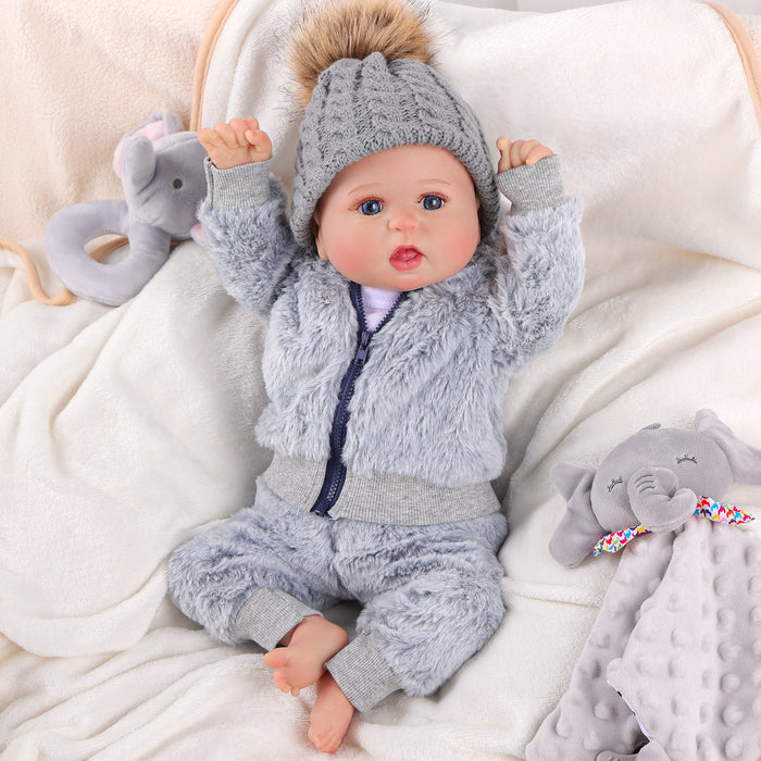 Babeside Bailyn 20'' Cutest Realistic Reborn Baby Doll Winter Boy