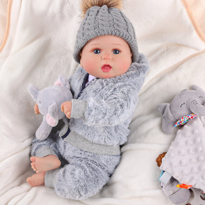 Babeside Bailyn 20'' Cutest Realistic Reborn Baby Doll Winter Boy