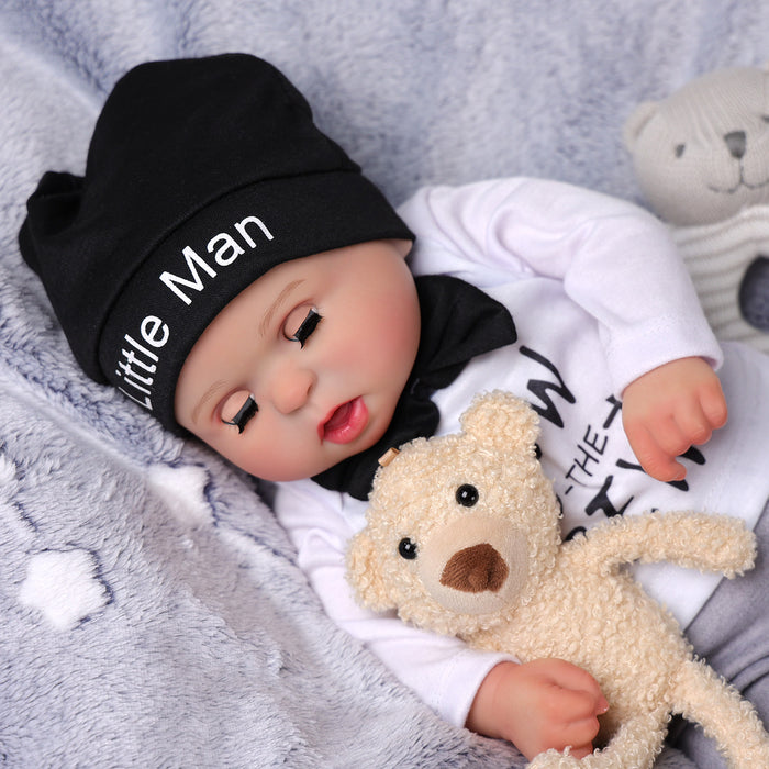 Babeside Bailyn 20" Open & Close Eyes Realistic Reborn Baby Doll Adorable Girl Little man