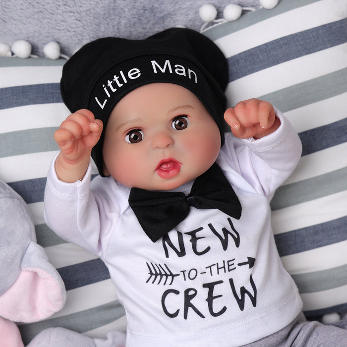 Babeside Bailyn 20" Open & Close Eyes Realistic Reborn Baby Doll Adorable Girl Little man