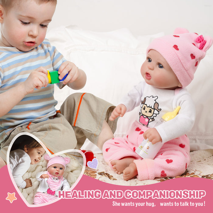 Babeside Bailyn 20" Reborn Baby Dolls That Look Real Realistic Newborn Baby, Real Lifelike Baby Dolls Baby Toy for Children Girls Boys Kids Age 3+