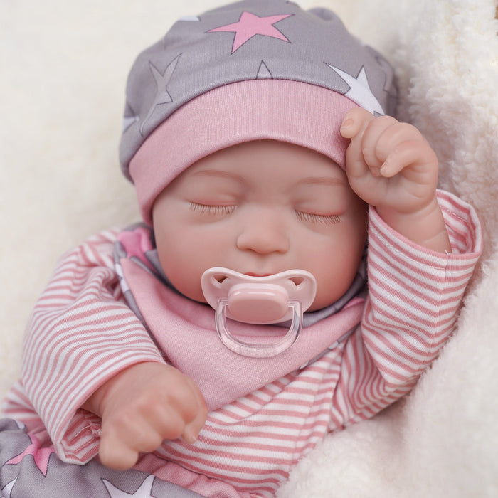 Babeside Connie 20'' Realistic Reborn Baby Doll Girl that Look Real with Heartbeat Coos and Breath