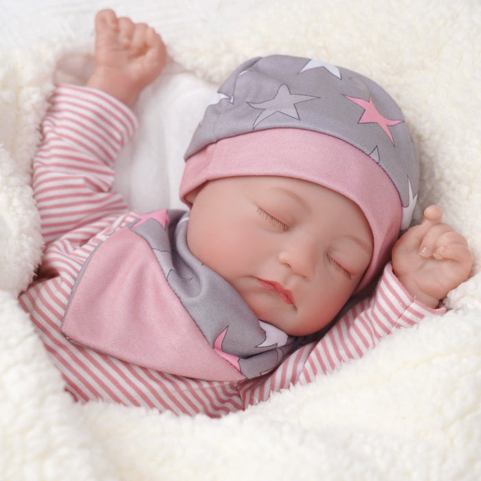 Babeside Connie 20'' Realistic Reborn Baby Doll Girl that Look Real with Heartbeat Coos and Breath