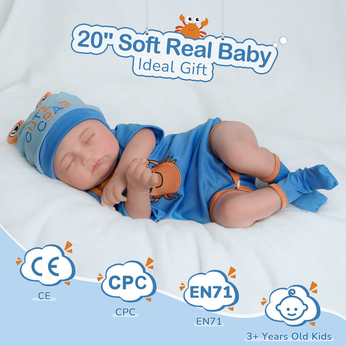 Babeside Connie 20'' Realistic Reborn Cute Boy Doll