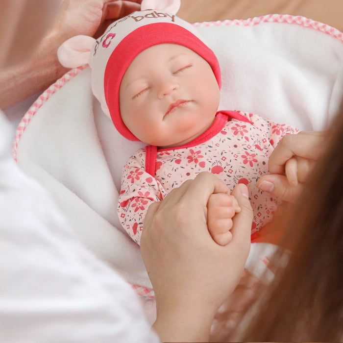 Babeside Connie 20'' Realistic Reborn Doll Flower Baby Girl with Heartbeat Coos and Breath